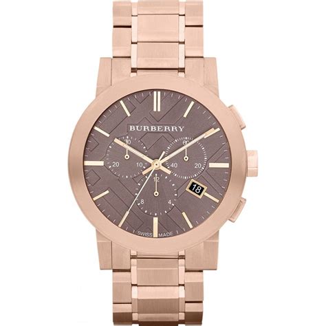 Burberry The City Chronograph Gold